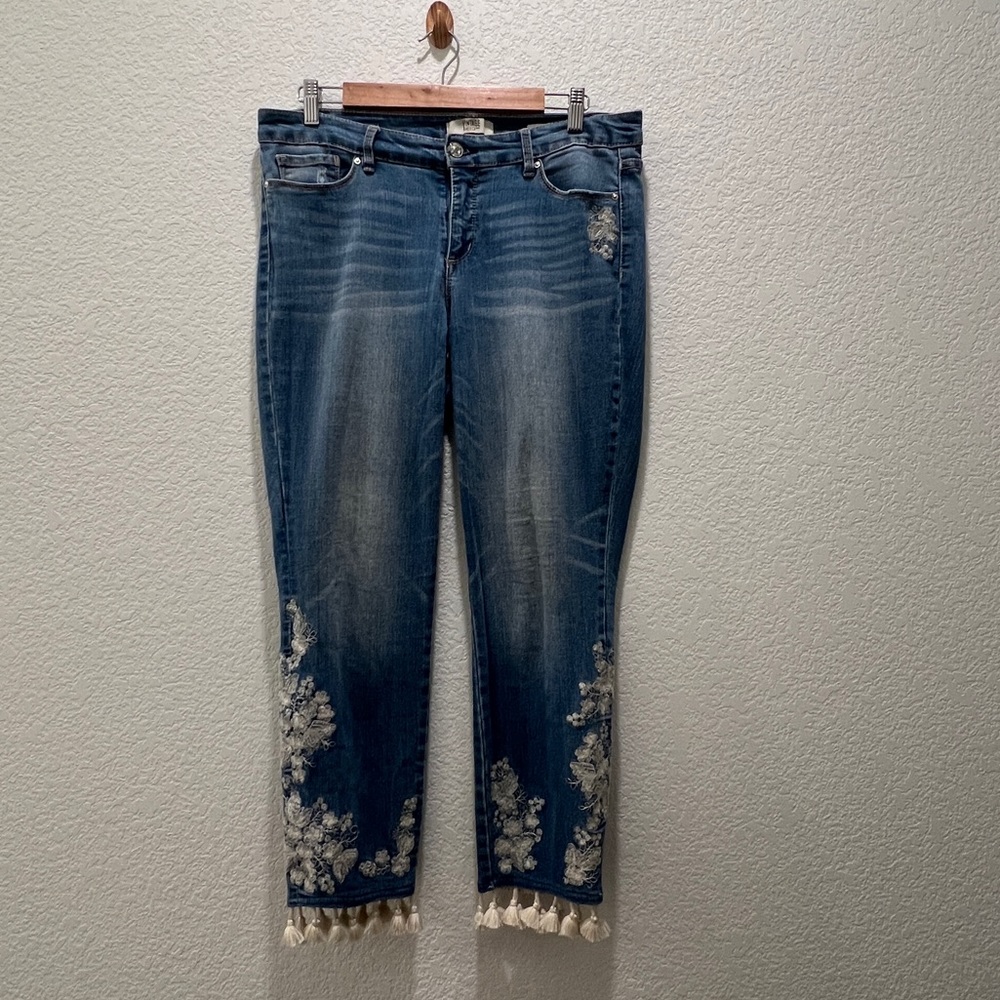 Vintage America Boho Capri Jeans